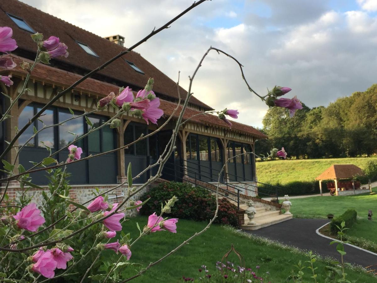 บีแอนด์บี เลอ โคล่ ดู ฟาร์ Bed & Breakfast Saint-Samson-de-la-Roque ภายนอก รูปภาพ