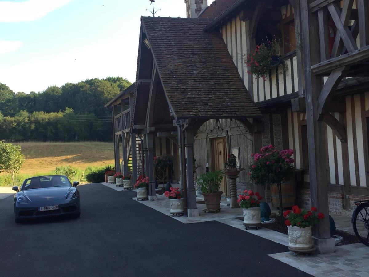 บีแอนด์บี เลอ โคล่ ดู ฟาร์ Bed & Breakfast Saint-Samson-de-la-Roque ภายนอก รูปภาพ