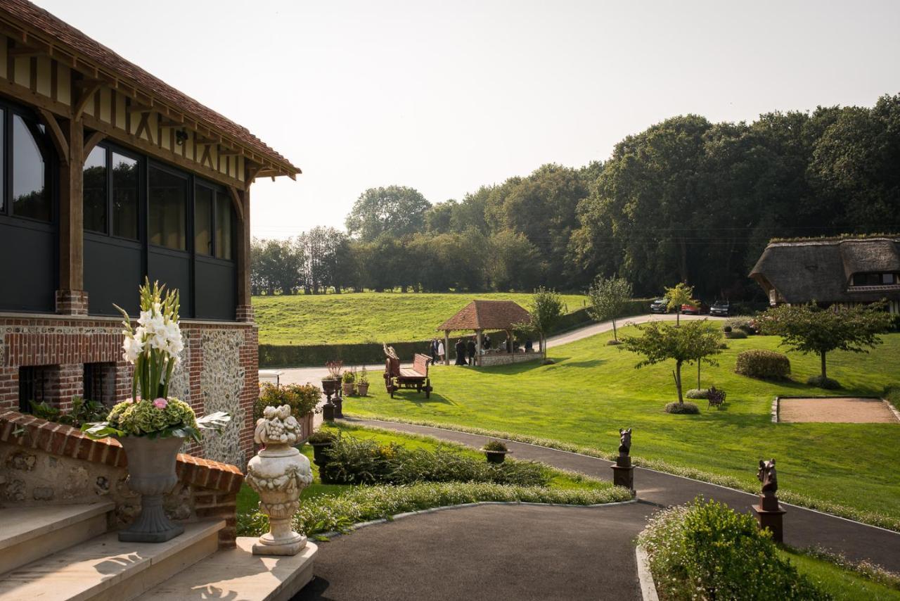 บีแอนด์บี เลอ โคล่ ดู ฟาร์ Bed & Breakfast Saint-Samson-de-la-Roque ภายนอก รูปภาพ