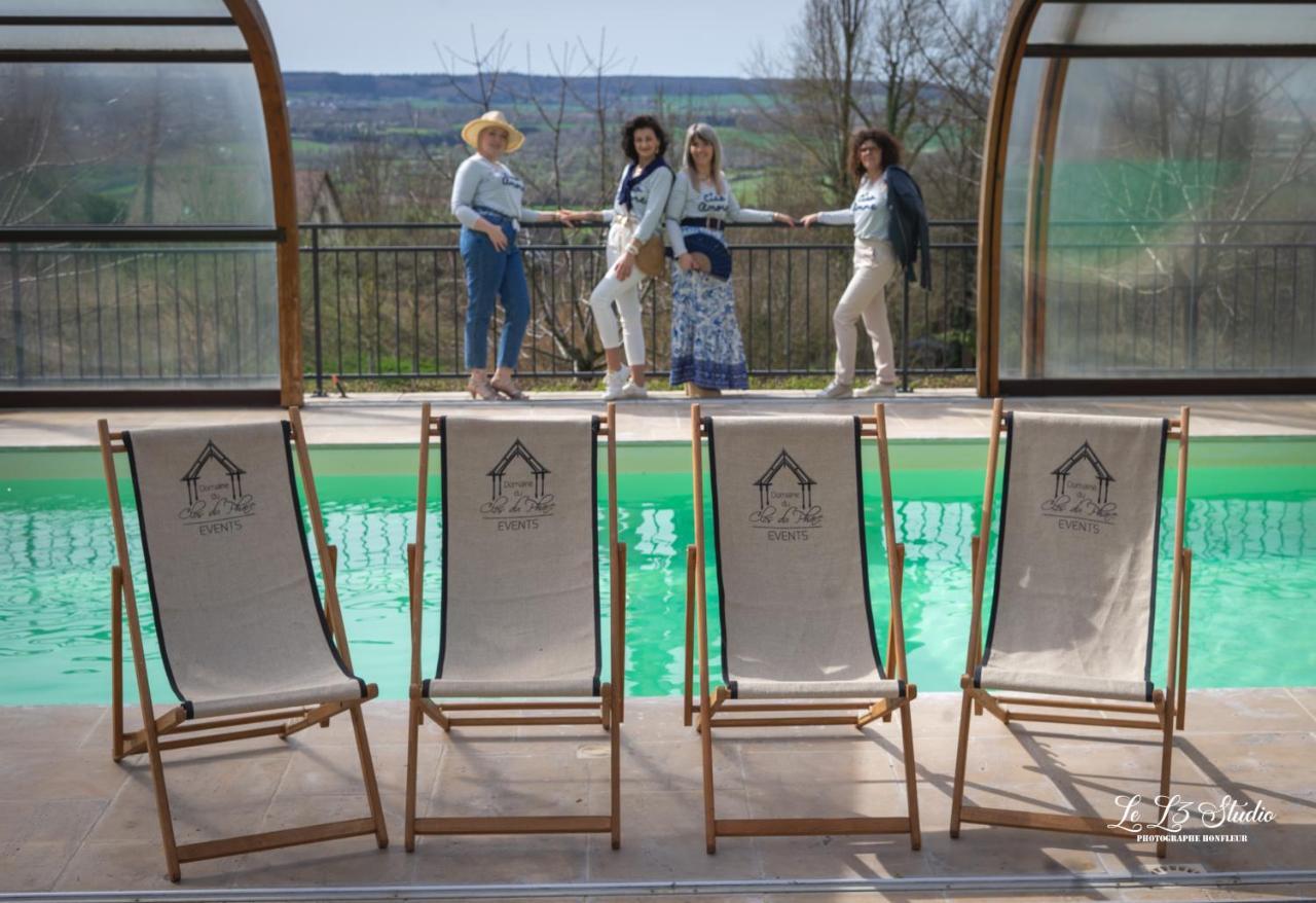 บีแอนด์บี เลอ โคล่ ดู ฟาร์ Bed & Breakfast Saint-Samson-de-la-Roque ภายนอก รูปภาพ