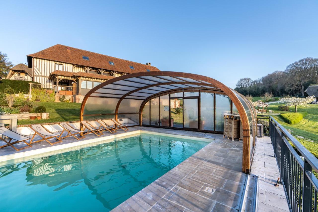 บีแอนด์บี เลอ โคล่ ดู ฟาร์ Bed & Breakfast Saint-Samson-de-la-Roque ภายนอก รูปภาพ
