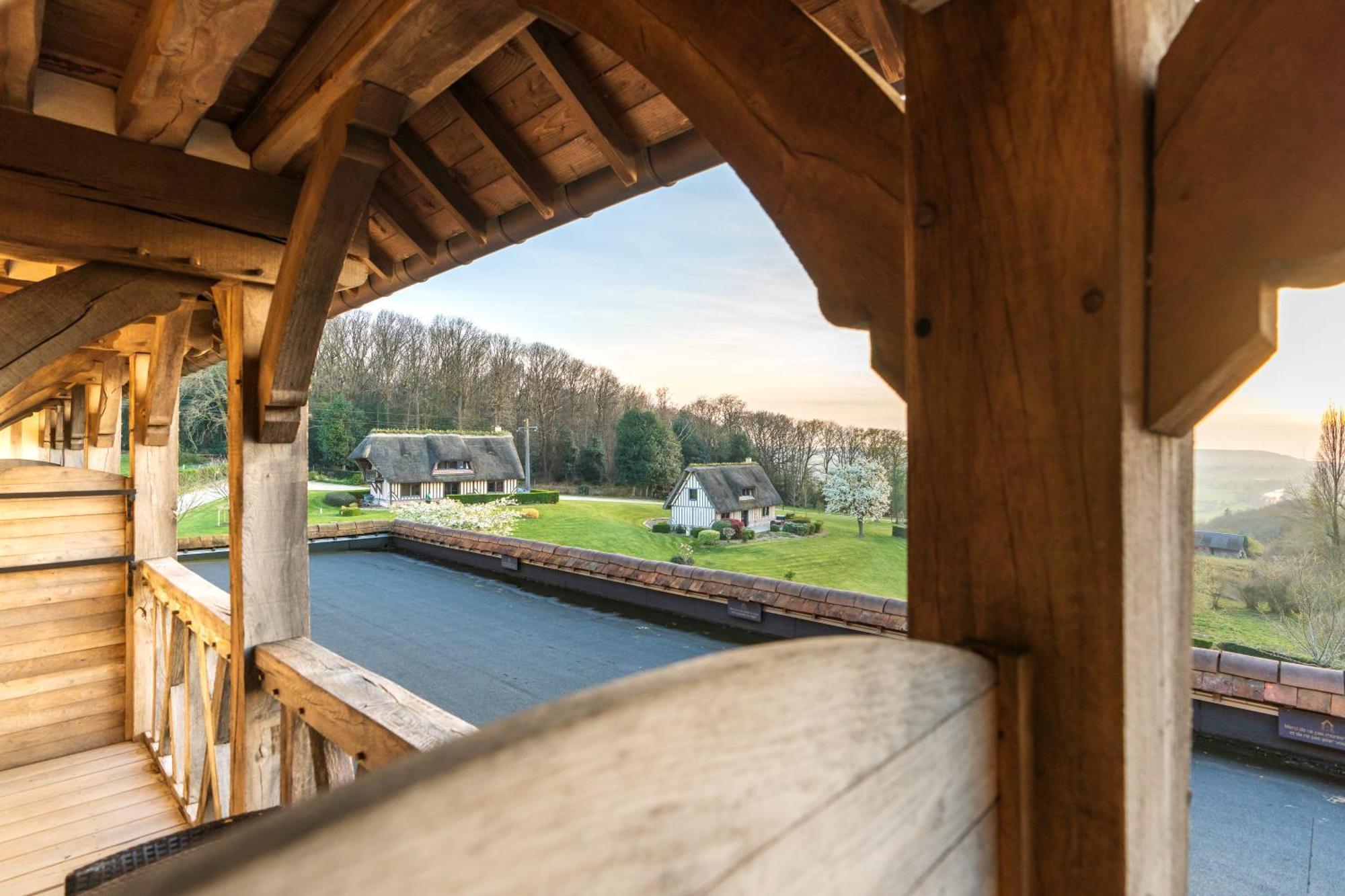 บีแอนด์บี เลอ โคล่ ดู ฟาร์ Bed & Breakfast Saint-Samson-de-la-Roque ภายนอก รูปภาพ